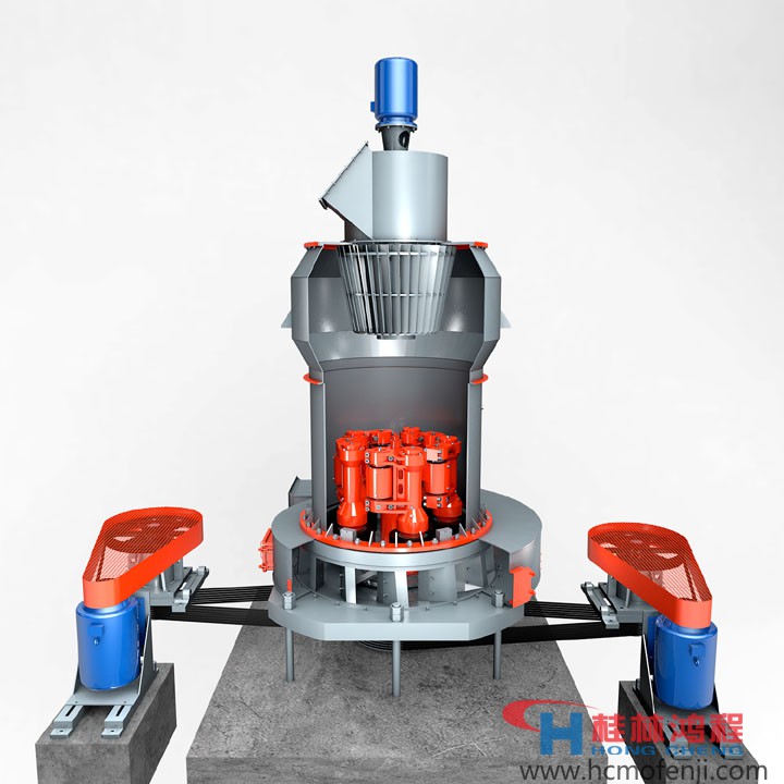 桂林鴻程磨粉機，雷蒙磨粉機升級版， HC1700縱擺磨粉機